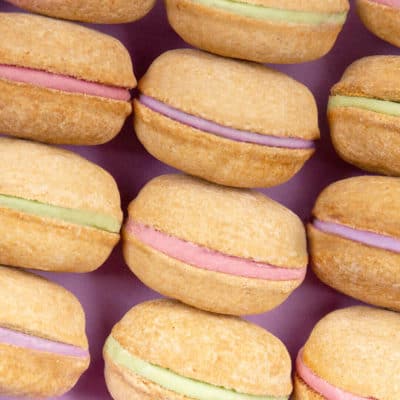 Bonne et Filou macarons zoom in