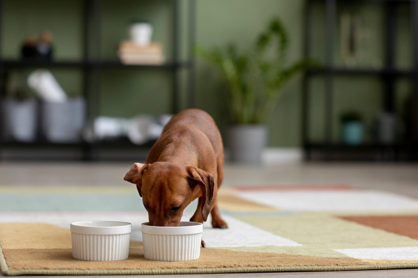 The amount of water a puppy needs will change based on their age and size.