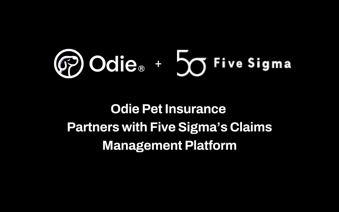 Odie Pet Insurance Partners with Five Sigma’s Claims Management Platform